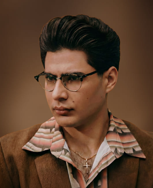 Мужская стрижка в стиле Олд Скулл - Pompadour